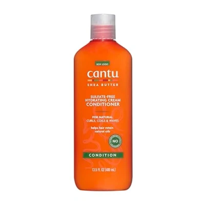 Abbildung von CANTU Sheabutter für natürliches Haar sulfatfreie Feuchtigkeitscreme Kur, 400 ml