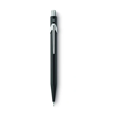 Abbildung von Caran d&#039;Ache Metal Minenhalter 0,7 mm 844.009 Porte mine avec gomme à effacer et réservoir de mines, 1 Stück (1er Pack)