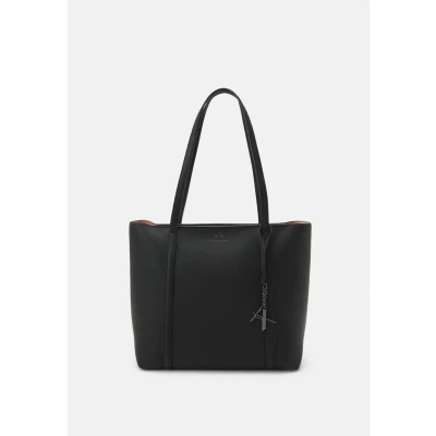 Abbildung von Armani Exchange Womans Shopping Bag, Damen, Größe: One Size, Black