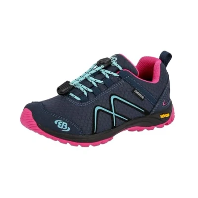 Abbildung von Brütting Unisex Kinder Guide Trekking &amp; Wanderhalbschuhe, Marine Pink Türkis, 27 EU