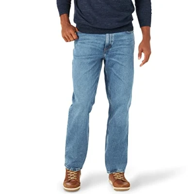 Abbildung von Lee Herren Legendary Relaxed Straight Jeans, Echtes Blau, 30W / 34L