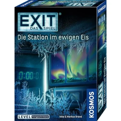Abbildung von KOSMOS 692865 EXIT® Das Spiel Die Station im ewigen EIS, Level: Fortgeschrittene, Escape Room Spiel, EXIT Game für 1 4 Spieler ab 12 Jahre, einmaliges Gesellschaftsspiel