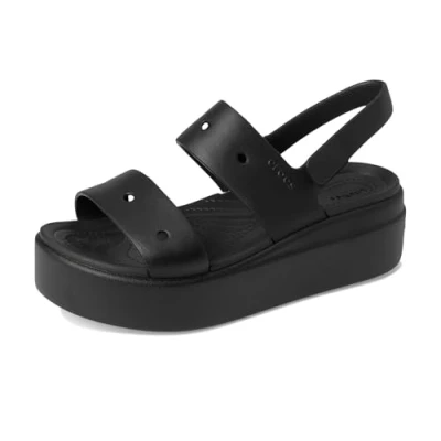 Abbildung von Crocs Herren Brooklyn 4U Sandalen, Black, 38/39 EU