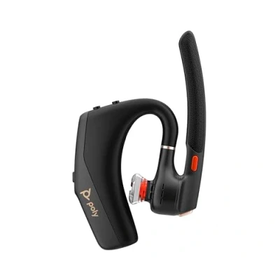 Abbildung von Poly Voyager Legend 50 M UC Bluetooth Headset NoiseBlockAI, WindSmart, Smart Sensor, 10 Stunden Akkulaufzeit, Geräuschunterdrückung, Ladeetui, Schwarz