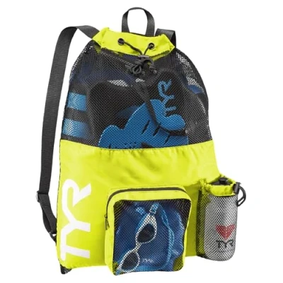 Abbildung von TYR Unisex Big Mesh Mummy Rucksack Tasche, Gelb , Einheitsgröße