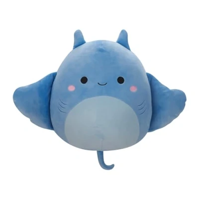 Abbildung von Squishmallows SQCR05429 Lux der Mantarochen 30 cm, offizielles Jazwares Plüsch, superweiches Kuscheltier