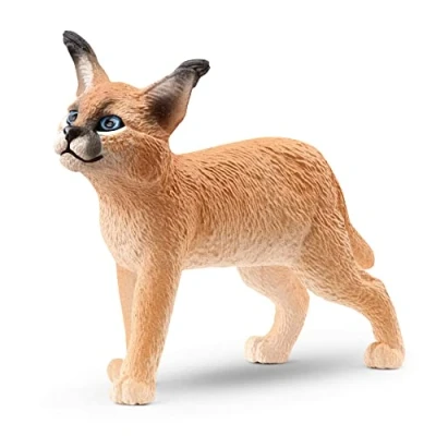 Abbildung von schleich 14868 Karakal Junges, für Kinder ab 3+ Jahren, WILD LIFE Spielfigur, Mehrfarbig/Meereswellen (Ocean Tides)