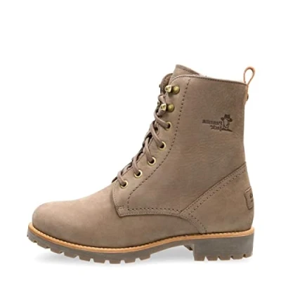 Abbildung von Panama Jack FARA Igloo Schnürstiefelette, Damen, Größe: 36, Grey Schuhe