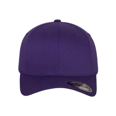 Abbildung von Flexfit Wooly Combed Cap, Größe: XS/S, Purple