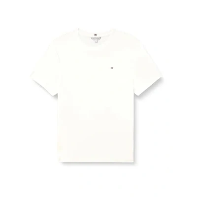 Abbildung von Tommy Hilfiger Damen T Shirt Kurzarm Slim Cody aus Baumwolle, Weiß (Ecru), 52