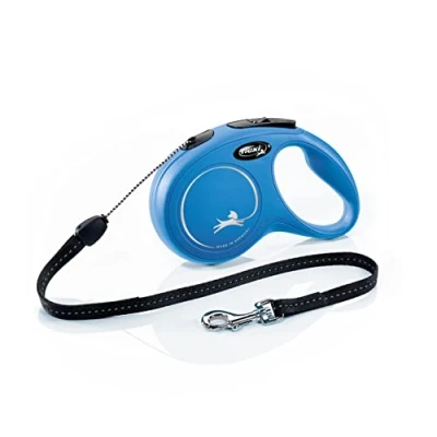 Abbildung von flexi New Classic S Seil 8 m blau für Hunde bis 12 kg