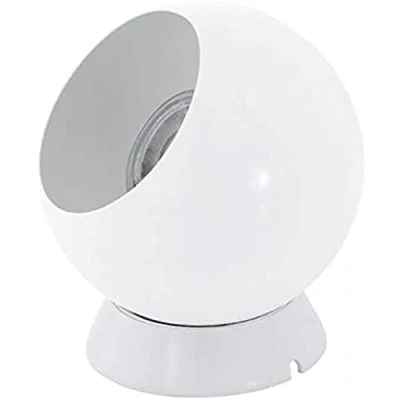 Abbildung von EGLO LED Tischlampe Petto 1, magnetische Tischleuchte, Wandlampe aus Metall, Wohnzimmerlampe in Weiß, Lampe mit Schalter, inkl. GU10 Leuchtmittel, warmweiß