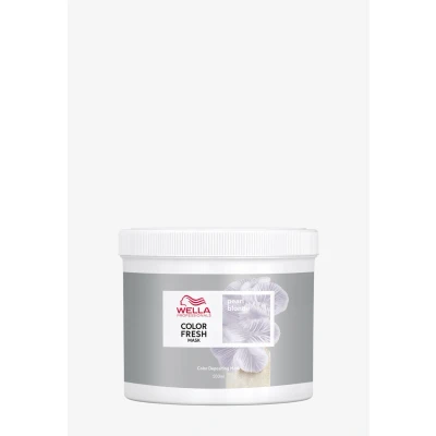 Abbildung von Wella Professionals Color Fresh Mask Pearl Blonde Haarkur zum Beleben und Verändern der Haarfarbe pflegende Tönung mit Avocadoöl für helles aufgehelltes Haar 500 ml