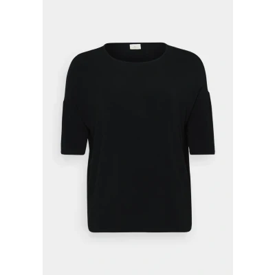 Abbildung von ONLY Carmakoma Carlamour 3/4 Langarmshirt, Damen, Größe: S 42/44, Black