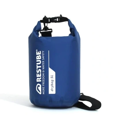 Abbildung von Restube Wasserdichter Dry Bag Premium Qualität für ultimativen Schutz Vielseitig und geräumig Ideal Reisen, Wandern, Wasseraktivitäten 100% wasserdicht langlebig [10L]