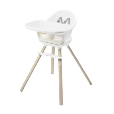 Abbildung von Maxi Cosi Moa 4 in 1 Kinderhochstuhl mitwachsend, 6 Mon7 Jahre, 025kg, verstellbarer Hochstuhl Baby, eine Sitzerhöhung, einen Hocker und kleinen Tisch mit Sitz verwandelbar, Beyond White