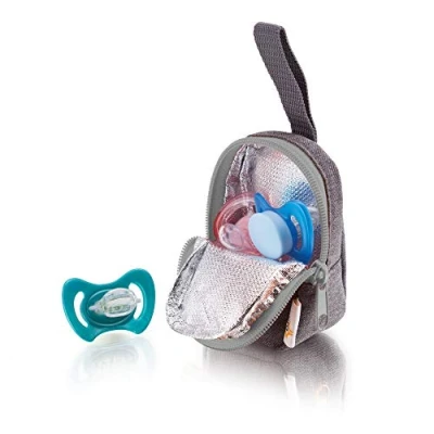 Abbildung von DIAGO Deluxe Schnullertasche, Grau