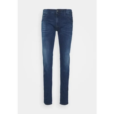 Abbildung von Replay Anbass Jeans Slim Fit, Herren, Größe: 38x34, Medium blue