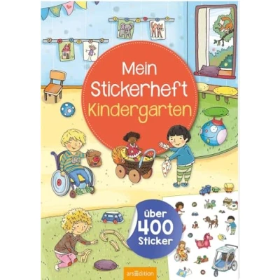 Abbildung von Mein Stickerheft Kindergarten: Über 400 Sticker Stickerbuch für Kinder ab 3 Jahren