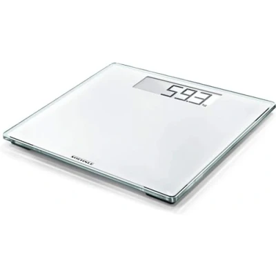 Abbildung von Soehnle digitale Personenwaage Style Sense Comfort 100, große, starke und extraflache Personen Digitalwaage, formschöne Waage mit LCD Anzeige