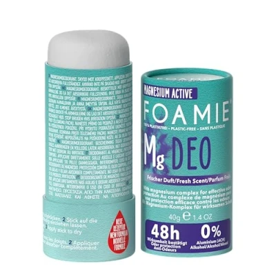 Abbildung von Foamie Festes Deodorant &quot;Rain In The Woods&quot;, 48h Deo Stick mit Frischem Duft, ohne Aluminium &amp; Alkohol, vegan plastikfrei, 40g