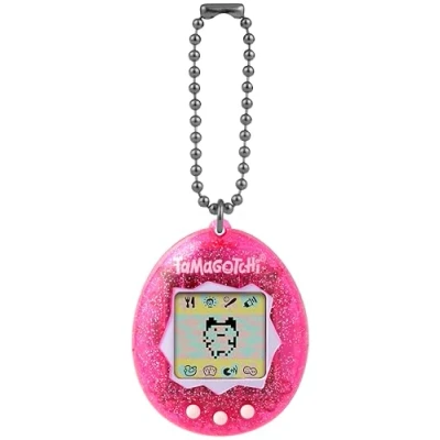 Abbildung von Bandai Original Tamagotchi Color Collection Pink Elektronisches virtuelles Haustier mit Farbdisplay Interaktives Spielzeug Rosa Kinder ab 8 Jahren 46007