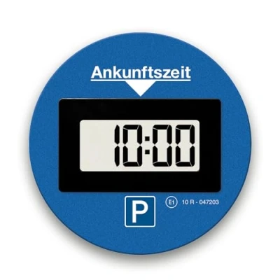 Abbildung von Needit elektronische Parkscheibe Park Lite One I automatische elektrisch mit Zulassung vom Kraftfahrt Bundesamt Digitale Parkuhr 2 Displays funktionell, langlebig &amp; zuverlässig