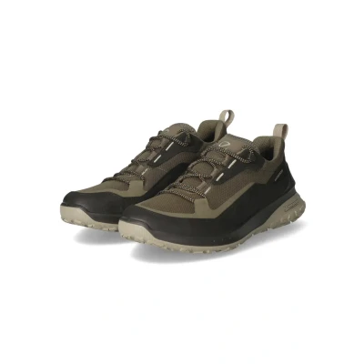 Abbildung von ECCO Ulttrn LOW WP Sportlicher Schnürer, Herren, Größe: 42, Khaki Schuhe