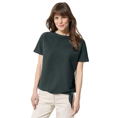 Abbildung von Cecil Damen B323112 T Shirt, Slate Khaki, L