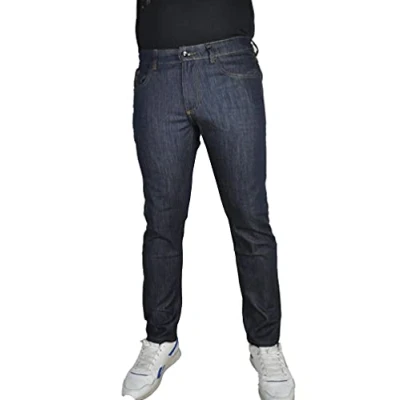 Abbildung von camel active Herren Slim Fit Raw Denim 30 Dunkelblau menswear 42/30
