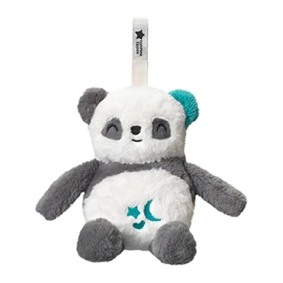 Abbildung von Tommee Tippee Deluxe Ton und Licht Einschlafhilfe für Babys Kleinkinder mit CrySensor, 6 beruhigende Klänge Nachtlicht, USB aufladbar waschmaschinenfest, Pip der Panda