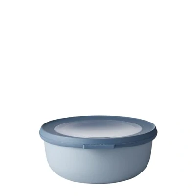 Abbildung von Mepal Multi Bowl Cirqula Round Vorratsdose mit Deckel Geeignet als Luftdichte Aufbewahrungsbox für den Kühlschrank, Mikrowellengeschirr &amp; Frischhaltedosen 750 ml Nordic Black