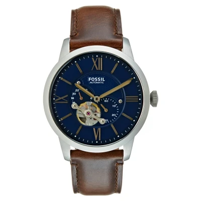 Abbildung von Fossil Townsman Uhr, Herren, Größe: One Size, Dark brown