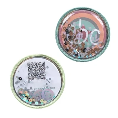 Abbildung von LÄSSIG Anhänger und Patches Set (2 Stk.) mit Druckknopf/School blue/mint
