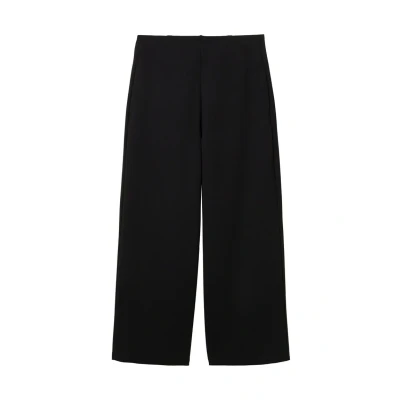 Abbildung von TOM Tailor Denim Basic Culotte Stoffhose, Damen, Größe: XS, Deep black