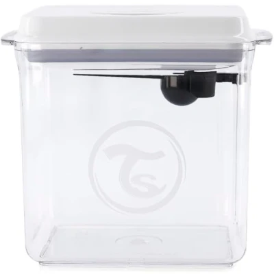 Abbildung von Twistshake Milchpulver Aufbewahrung Behälter mit Löffel 1700 ml, Versiegelt Spender Luftdichter Deckel, Einhandbedienung, BPA Frei, Transparent