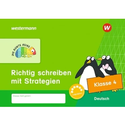 Abbildung von DIE BUNTE REIHE Deutsch: Richtig schreiben mit Strategien Klasse 4