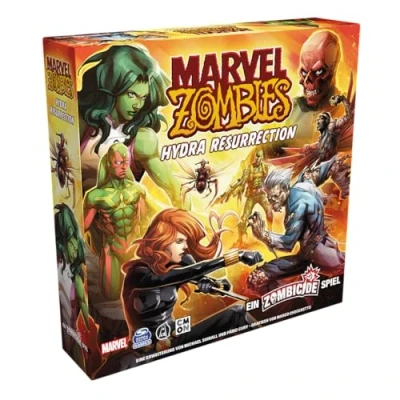 Abbildung von CMON, Marvel Zombies: Hydra Resurrection Ein Zombicide Spiel, Erweiterung, Kennerspiel, Dungeon Crawler, 1 6 Spieler, Ab 14+ Jahren, 60 Minuten, Deutsch, Mehrfarbig, Bunt
