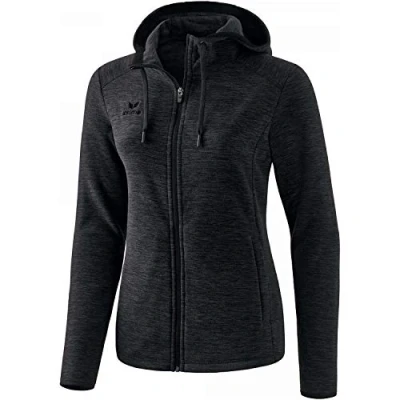 Abbildung von Erima Fleecejacke Damen Schwarz, 38