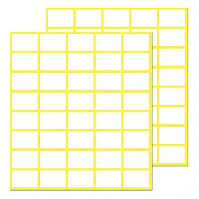 Abbildung von 1000 Stück, 20 x 13 mm, Aufkleber Etiketten Selbstklebend Klebeetiketten zum Beschriften Weiß