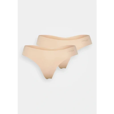 Abbildung von Sloggi Hipstring 2 PACK String, Damen, Größe: XS, Cameo brown