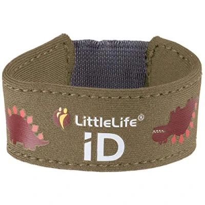 Abbildung von LittleLife Unisex Erwachsene Safety Id Schweiss Und Armbänder, Dino