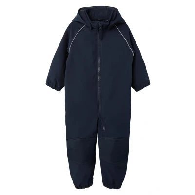 Abbildung von Name it Nmnalfa SUIT Solid Unisex Regenanzug für Kinder, Größe: 92, Dark sapphire