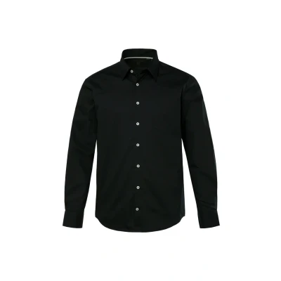 Abbildung von JP 1880 Herren große Größen Übergrößen Menswear L 8XL Hemd, Langarm, Kentkragen, Modern Fit, bis 8 XL, Tall schwarz XXL 823925100
