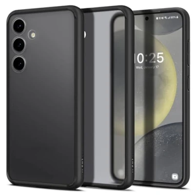 Abbildung von Spigen Ultra Hybrid Hülle Kompatibel mit Samsung Galaxy S24 Frost Schwarz