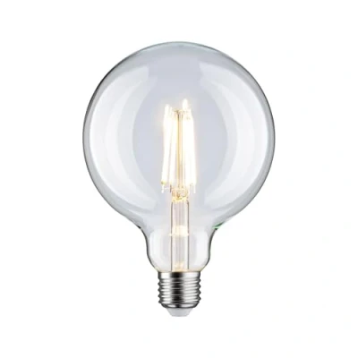 Abbildung von Paulmann 28971 LED Lampe Globe Filament G125 9W Klassik Leuchtmittel Opal 2700K Warmweiß E27, Klar