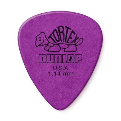 Abbildung von Jim Dunlop 418P1.14 Tortex Gitarren Plektren (Standard, 12 Stück)