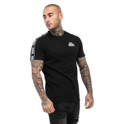 Abbildung von Lonsdale Herren BRINDISTER T Shrit, Black/White, XL