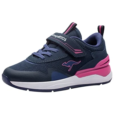 Abbildung von Kangaroos Kdgym Sneaker low für Kinder, Größe: 39, Dark navy/fandango pink Schuhe