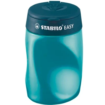 Abbildung von Ergonomischer Dosen Spitzer für Linkshänder STABILO EASYsharpener 3 in 1 petrol